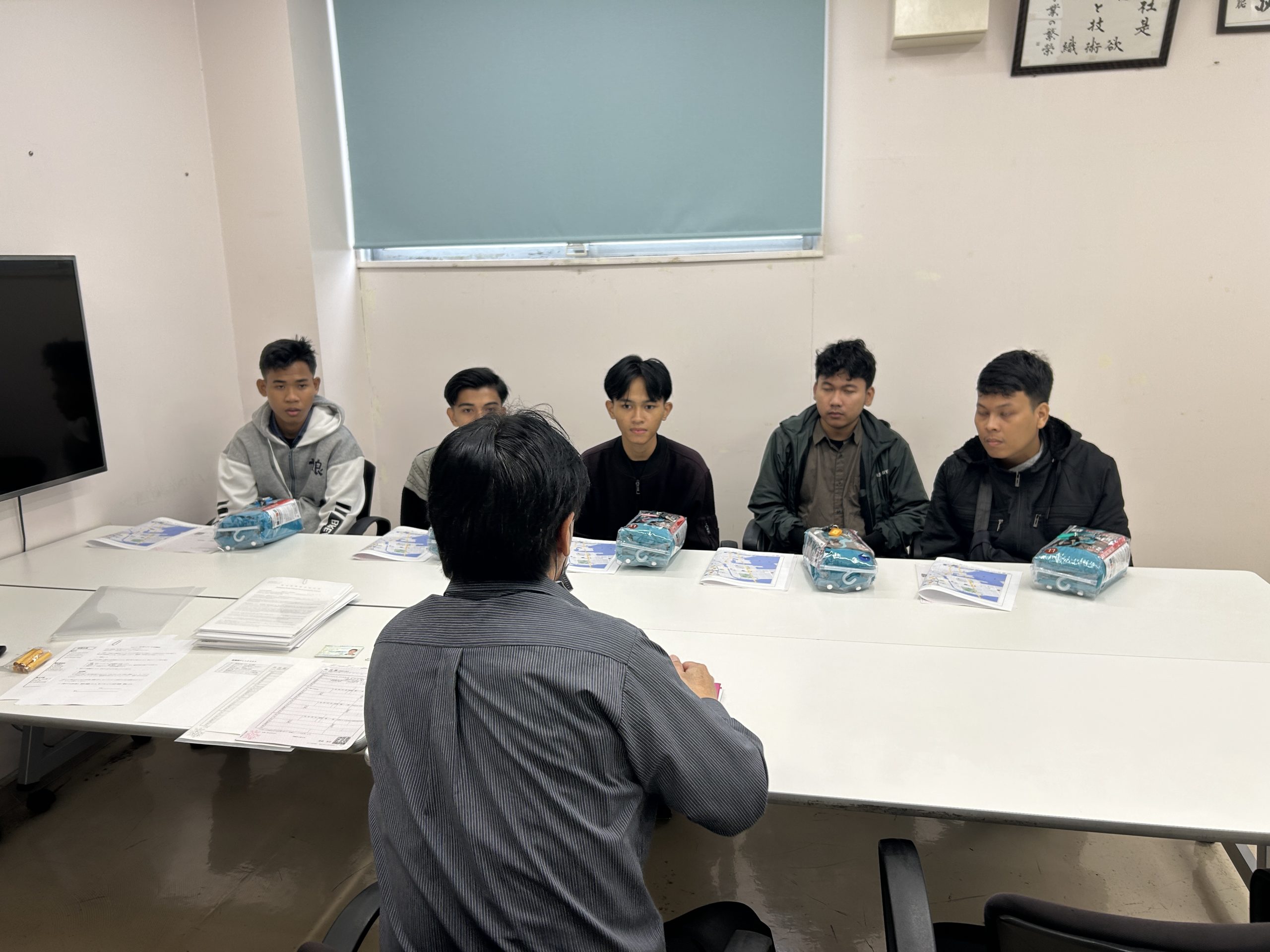 沖縄県の飲食料品製造業様に配属しました。（インドネシア人男性5名、特定技能）