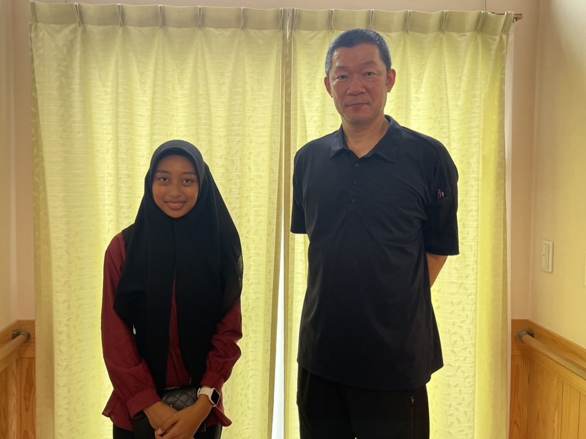 熊本県の介護施設様に配属いたしました。（インドネシア人女性1名 特定技能）